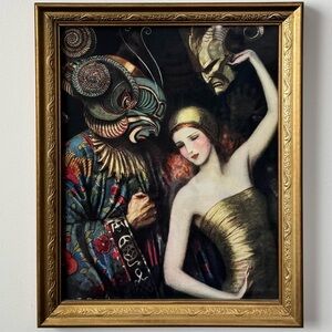Carnival of Venice Masquerade wall art